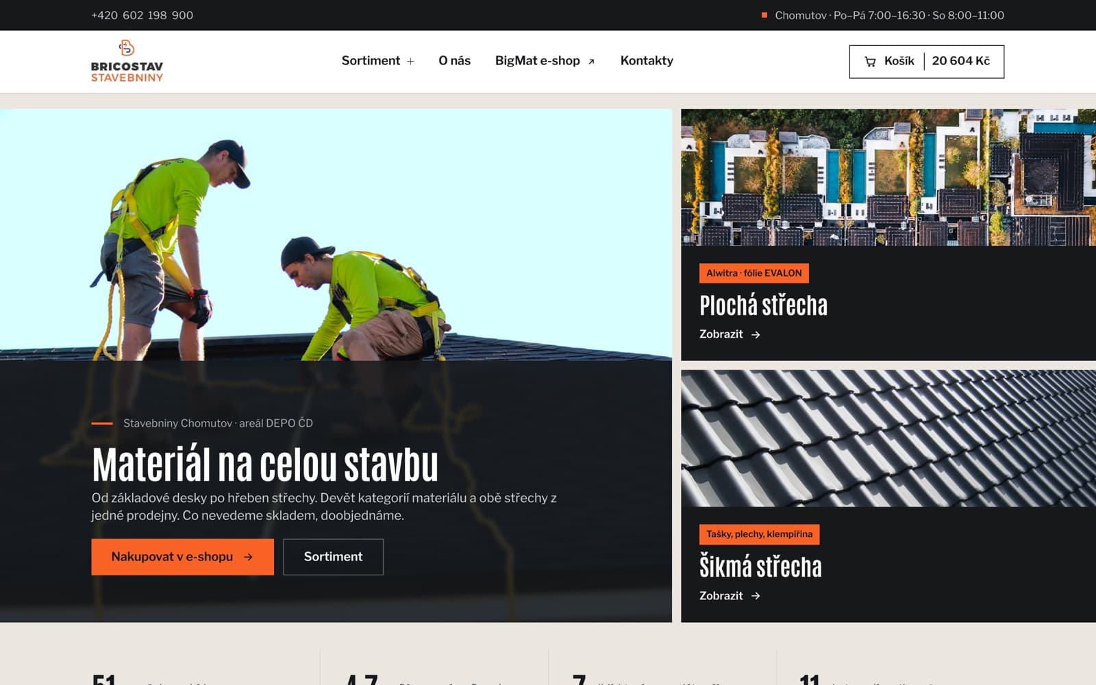 Bricostav – Bricostav – materiál na celou stavbu
